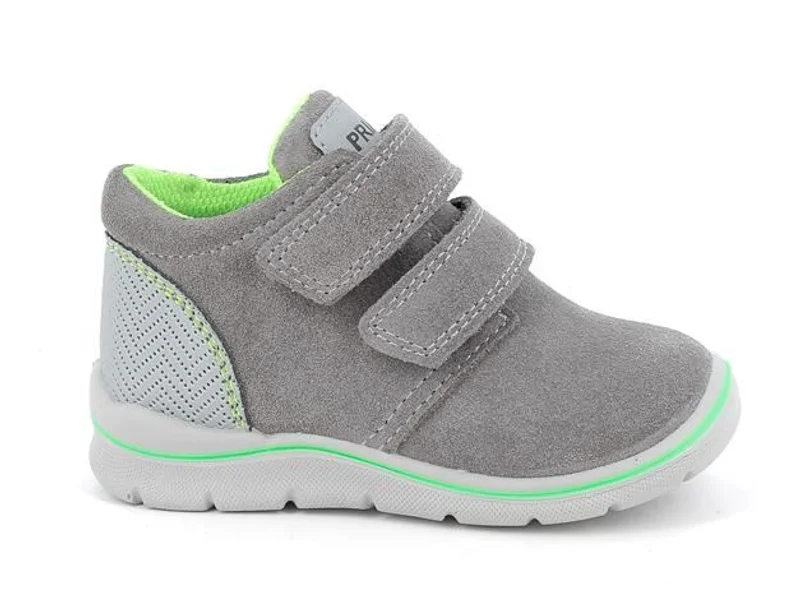 Scarpe Camoscio Grigio Strap