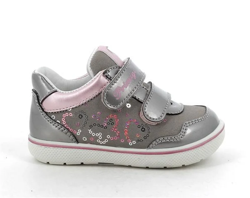Sneakers Grigie con Strap