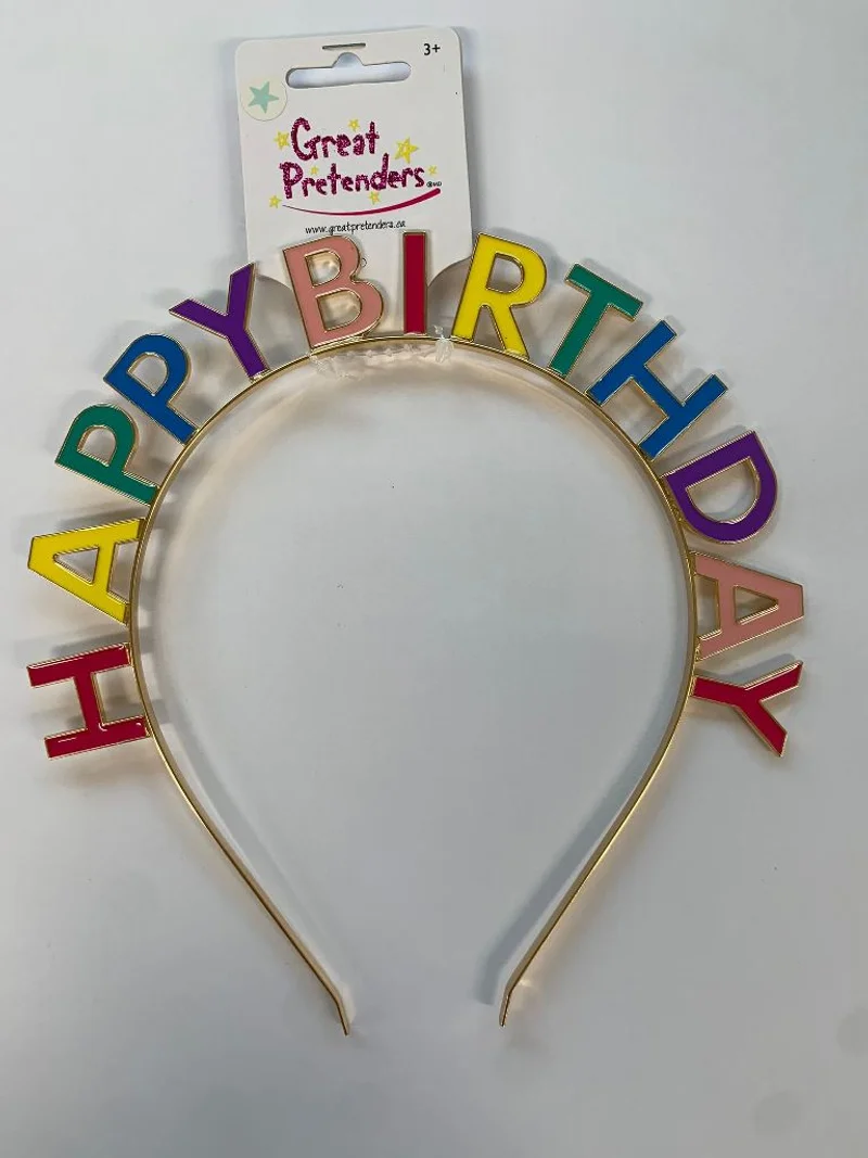 Cerchietto happy birthday