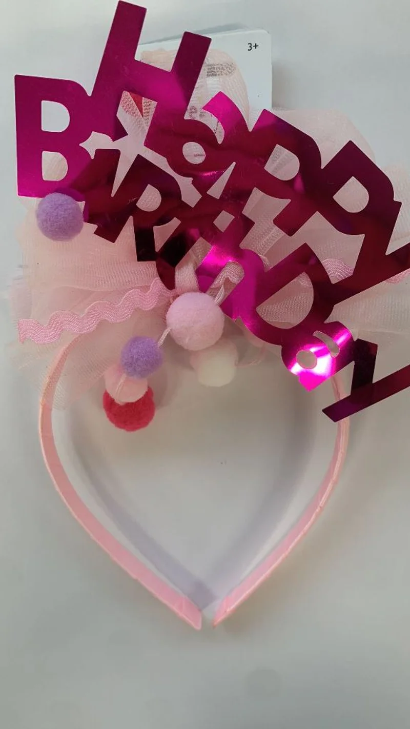 Cerchietto happy birthday