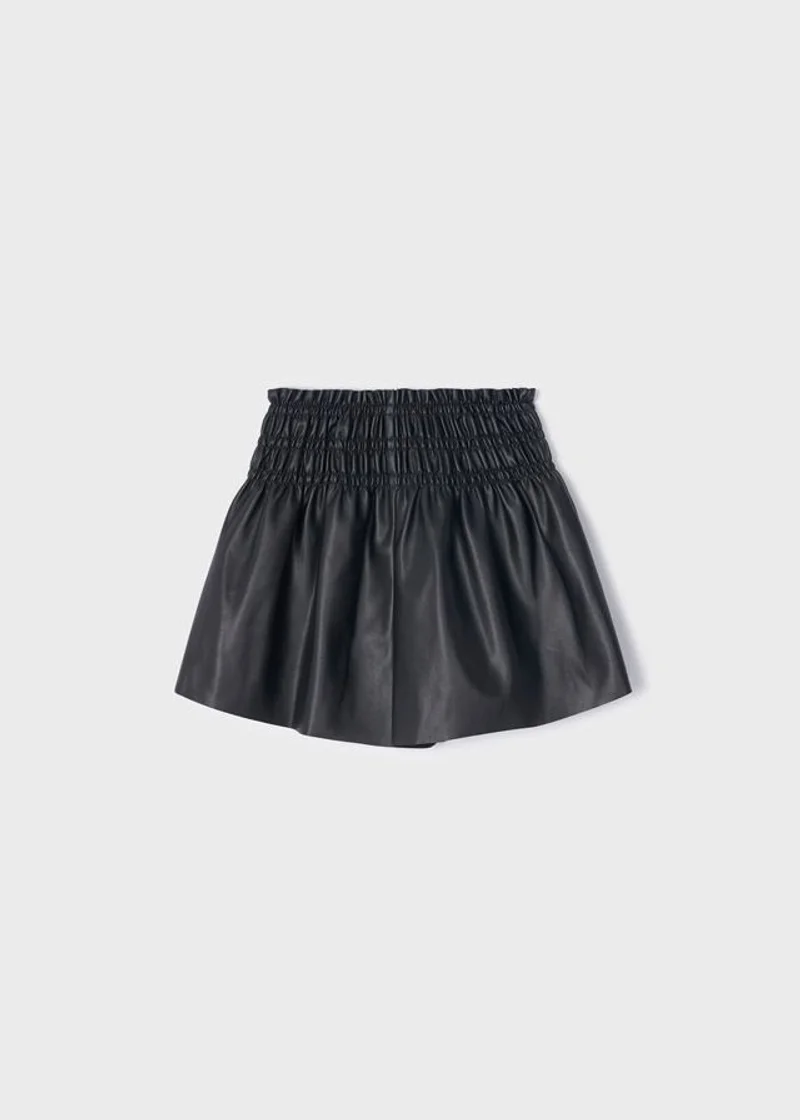 Gonna pantalone semipelle