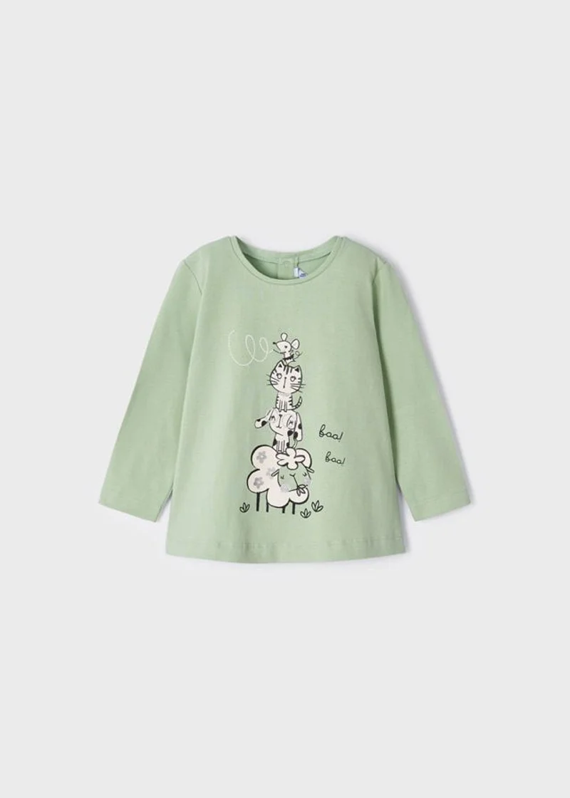 Maglia m/l verde