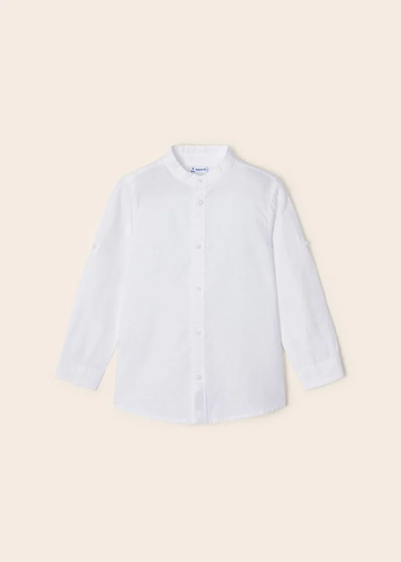 camicia m/l lino