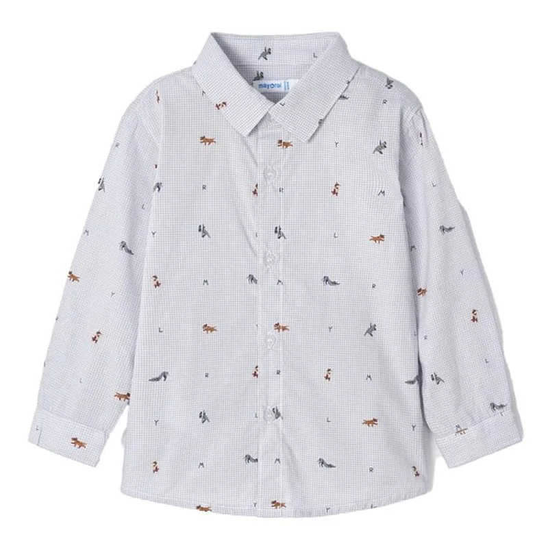 camicia m/l bimbo