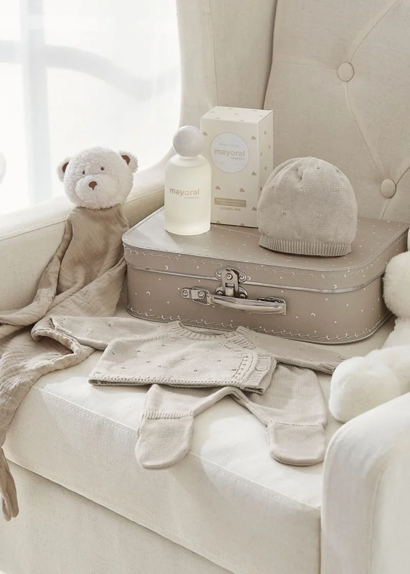 set tricot + cappellino