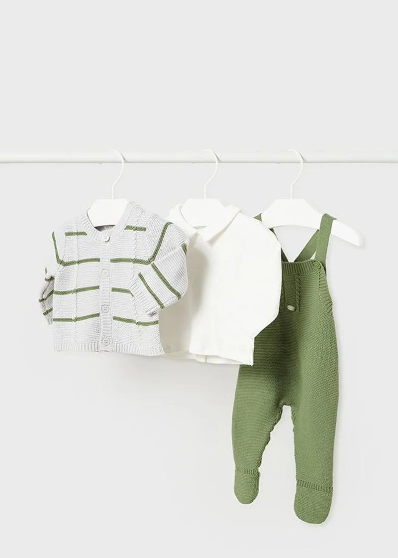 completo salopette tricot