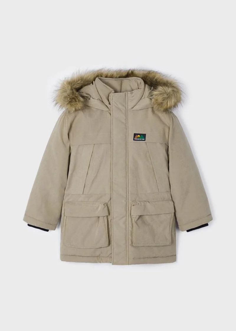 parka cappuccio montagna