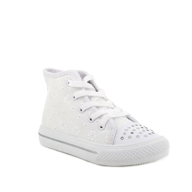 scarpa bimba tela