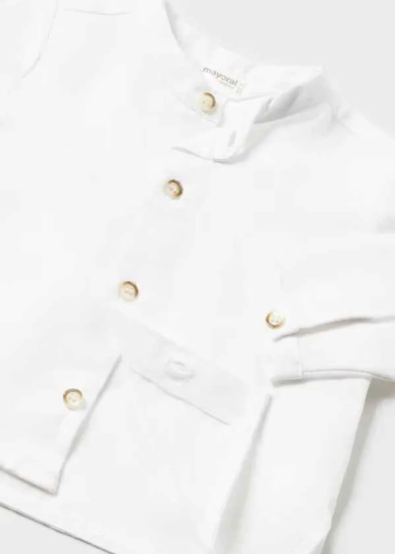 camicia collo coreano