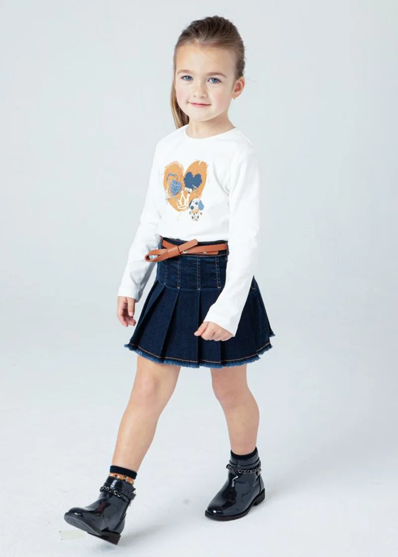 gonna jeans+cintura