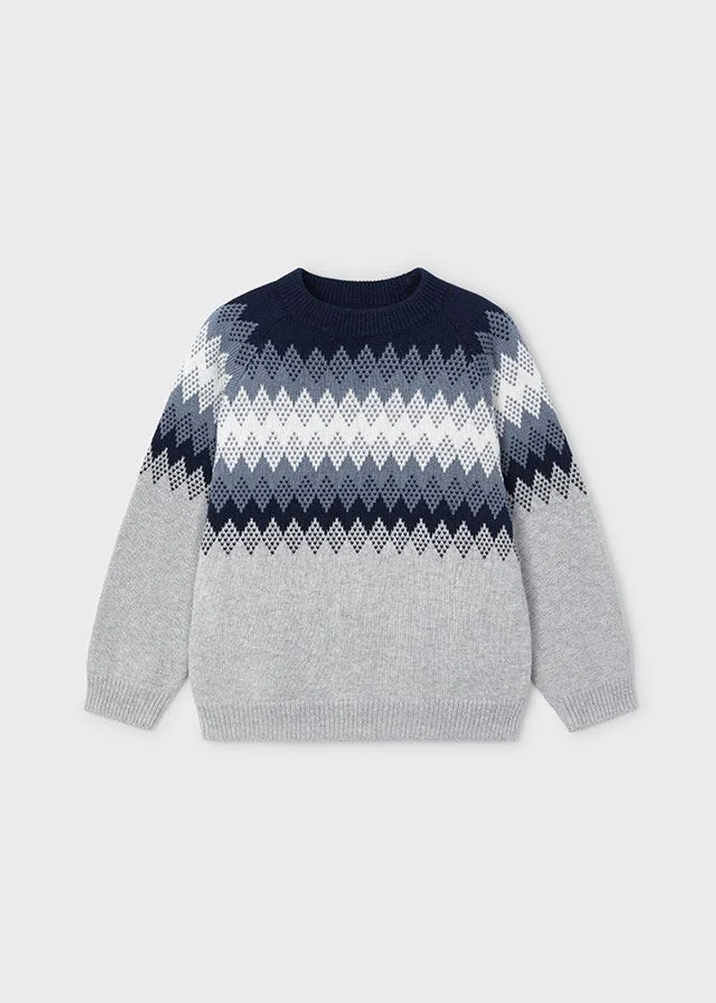 maglioncino jacquard