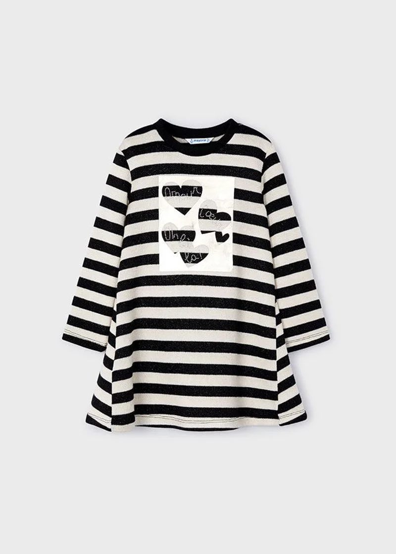 vestito tricot righe