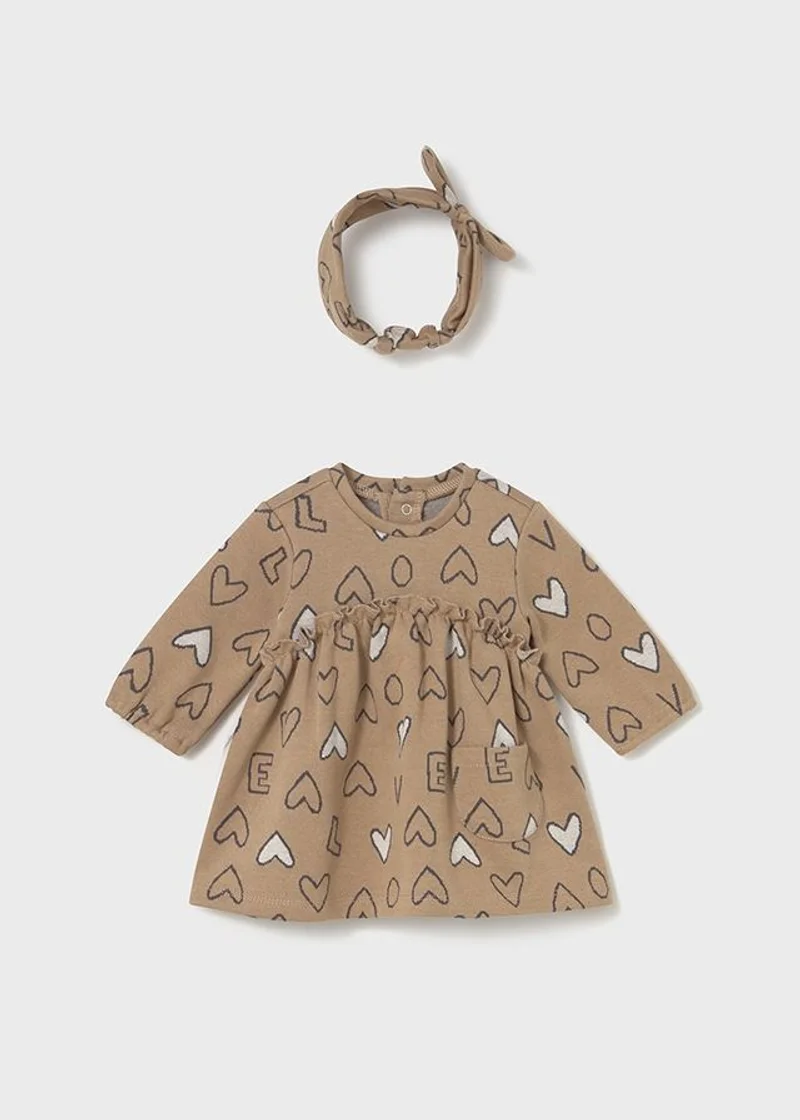 vestito e fascia neonata vestito e fascia neonata