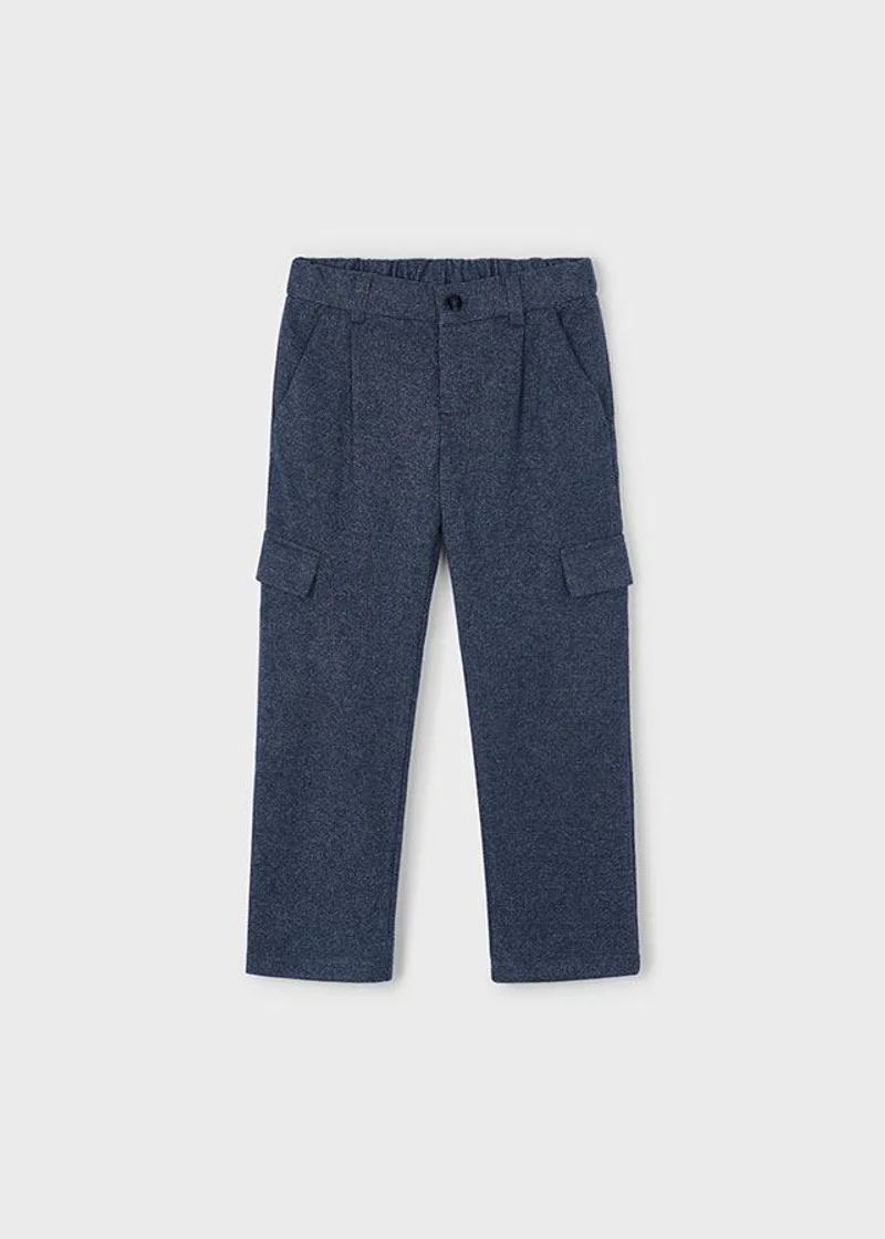 pantalone cargo microfantasia