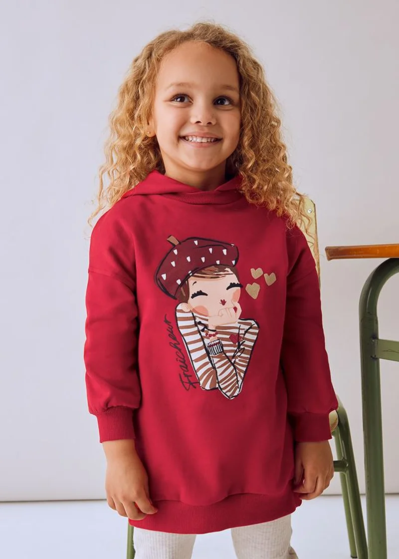 vestito con cappuccio