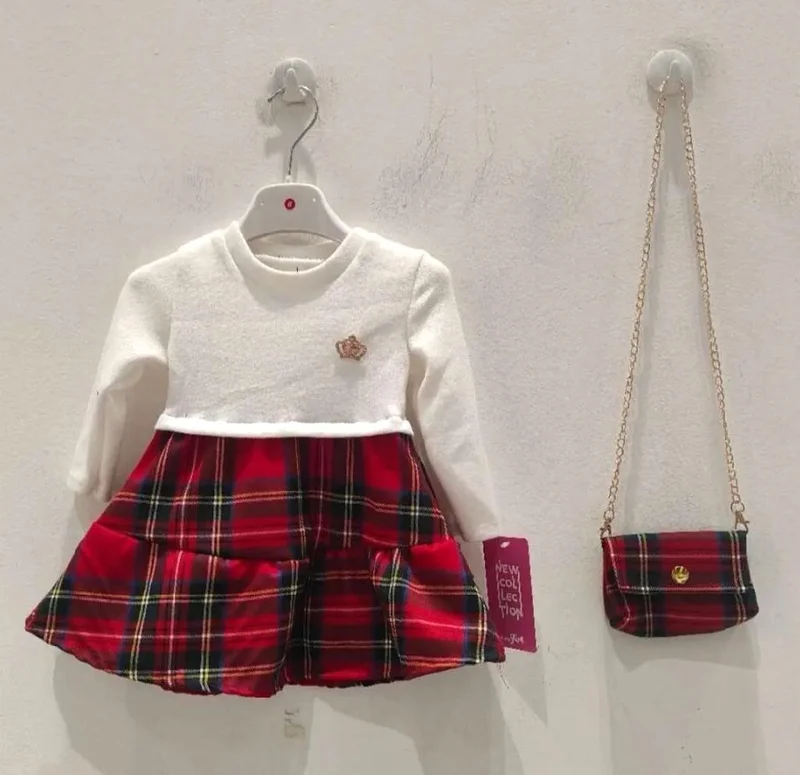 vestito gonna scozzese