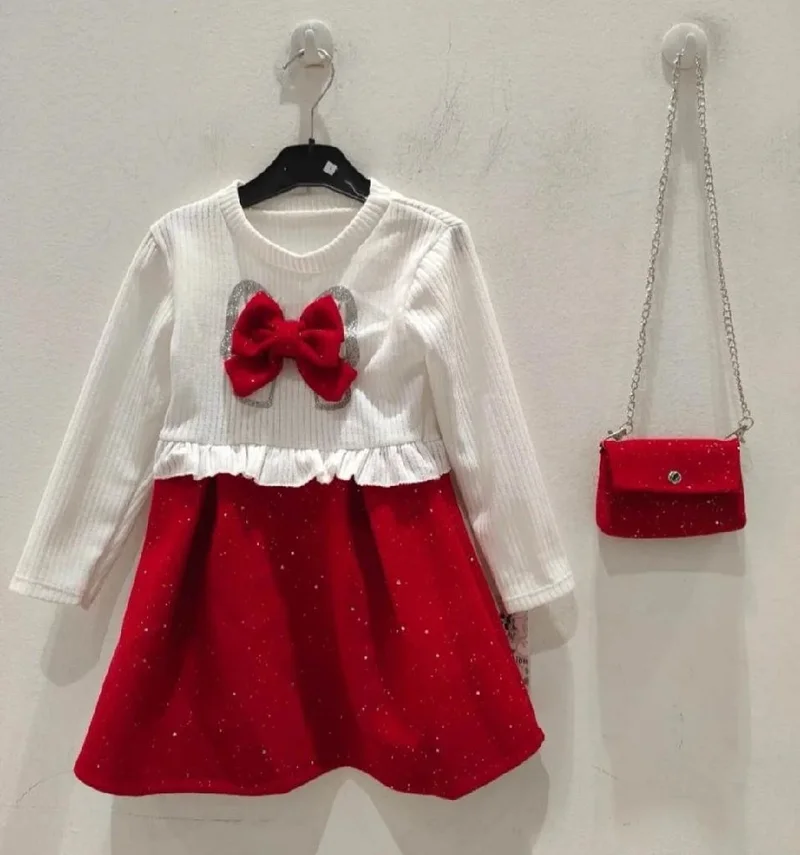 vestito fiocco brillantini vestito fiocco brillantini