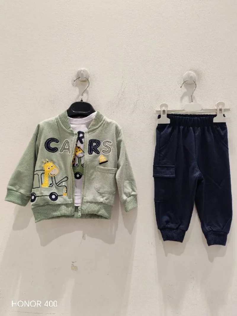 completo 3 pz giraffe